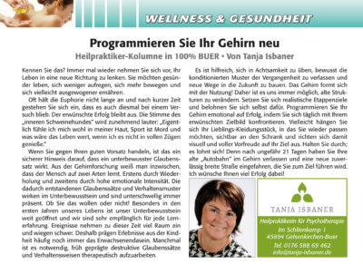 Programmieren Sie Ihr Gehirn neu