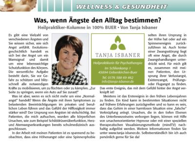 "Was, wenn Ängste den Alltag bestimmen?"